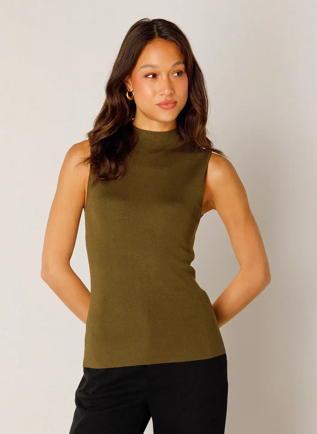 Base Level sleeveless top